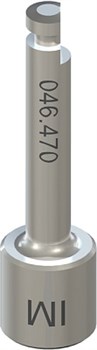 Экстра короткий переходник для наконечника, Stainless steel 046.470 - фото 28219