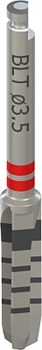 Короткое направляющее сверло BLT, Ø 3,5 мм, L 33 мм, Stainless steel 026.4200 - фото 28228