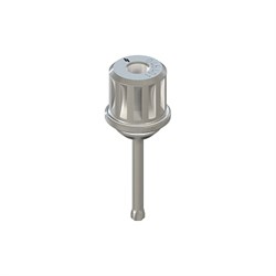 Короткая отвертка SCS для ключа-трещотки, L 21 мм, Stainless steel 046.401 - фото 28284