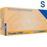 ПЕРЧАТКИ ЛАТЕКСНЫЕ SAFE & CARE S (6/6,5) 100 ШТ. 0001914599